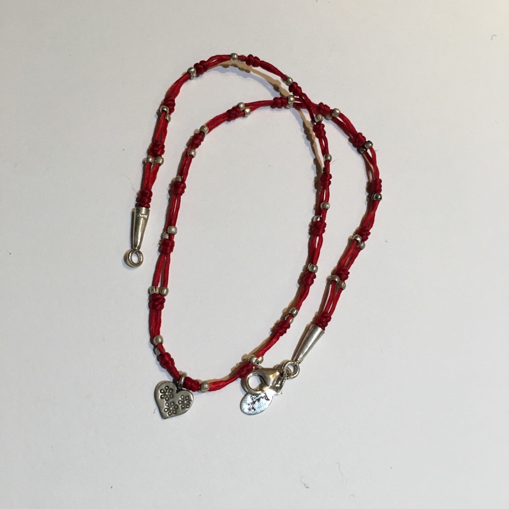 Preah Ko .925 Sterling Silver Silk Bead Necklace View 5